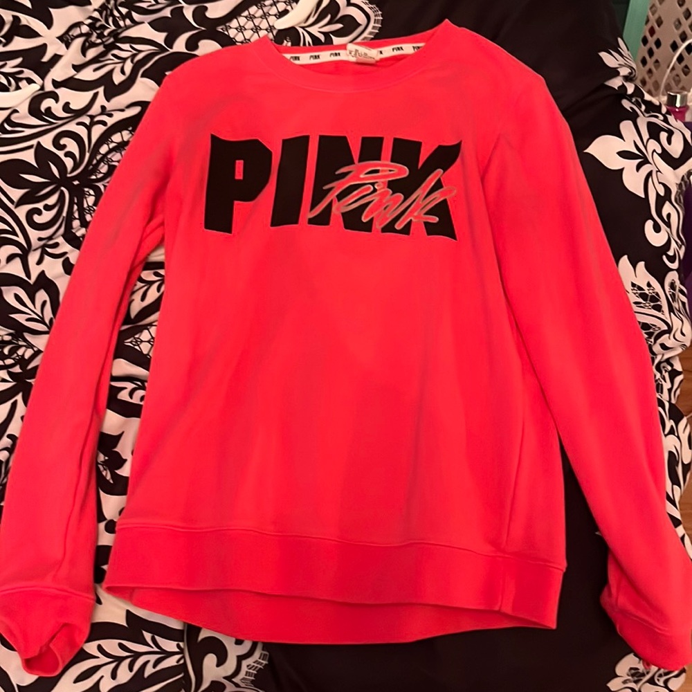 PINK Victoria’s Secret open back crew neck size XS